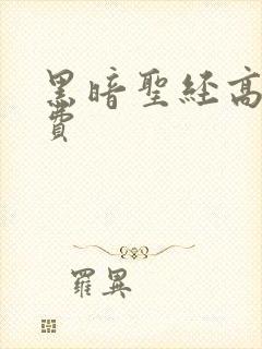 黑暗圣经高清免费