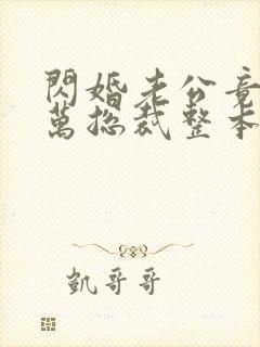 闪婚老公竟是亿万总裁整本免费