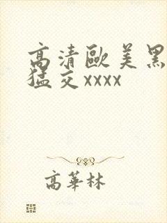 高清欧美黑人性猛交xxxx