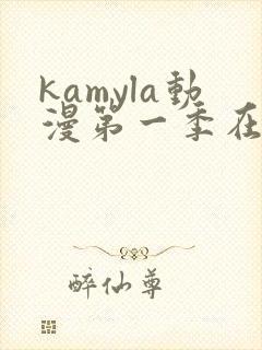 kamyla动漫第一季在线观看封面