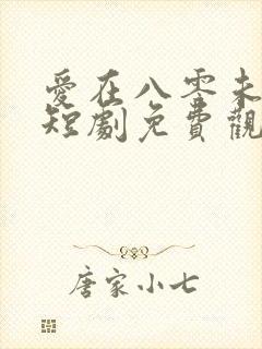 爱在八零未嫁时短剧免费观看