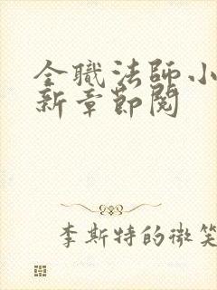 全职法师小说最新章节阅