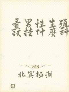 看男性生殖器应该挂什么科