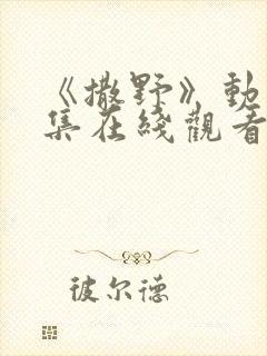 《撒野》动漫全集在线观看封面