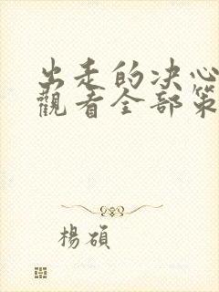 出走的决心免费观看全部策驰