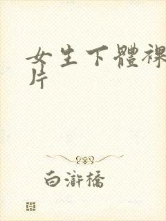 女生下体裸体照片