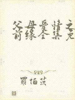 父母爱情之再续前缘全集免费观看