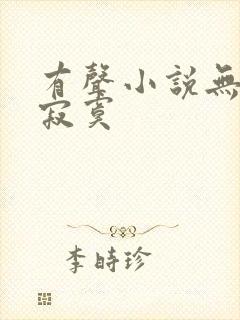 有声小说无敌真寂寞