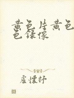 黄色片黄色片黄色录像