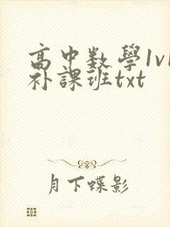 高中数学1v1补课班txt