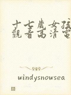 十七岁女孩免费观看高清电视剧韩剧网