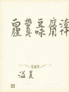 白带豆腐渣状有腥臭味用什么药封面