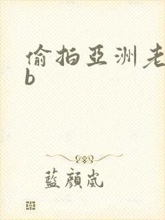 偷拍亚洲老熟女b