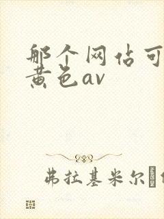 那个网站可以看黄色av封面