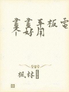 画画平板电脑哪个好用