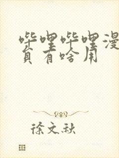 哔哩哔哩漫画会员有啥用