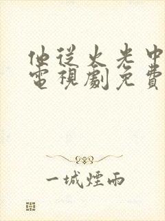 他从火光中走来电视剧免费完整版