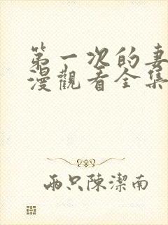 第一次的妻子动漫观看全集完整版高清