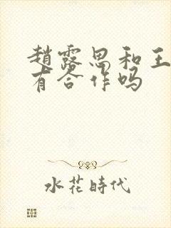 赵露思和王鹤棣有合作吗