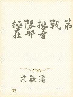 极限挑战第四季在哪看封面