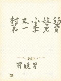 村又小姐的秘密第一季免费观看