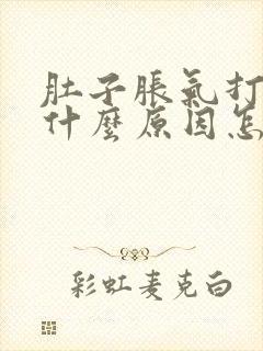 肚子胀气打嗝是什么原因怎么解决封面