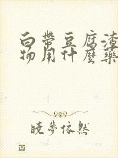 白带豆腐渣分泌物用什么药