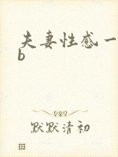 夫妻性感一级片b封面