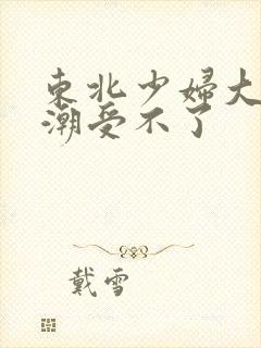 东北少妇大喊高潮受不了封面