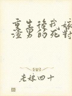 重生后我嫁给了渣男的死对头32章