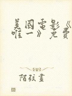 美国电影《我的唯一》免费观看封面