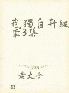 我独自升级第二季3集