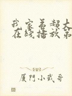 我家弟超大动漫在线播放第一季免费观看封面