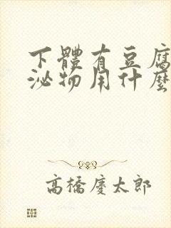 下体有豆腐渣分泌物用什么药