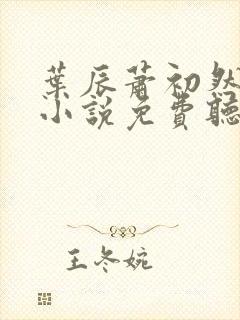 叶辰萧初然有声小说免费听