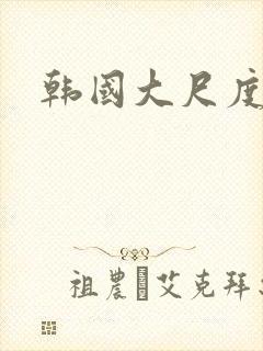 韩国大尺度财阀