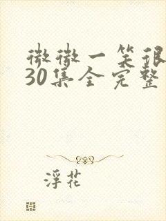 微微一笑很倾城30集全完整版