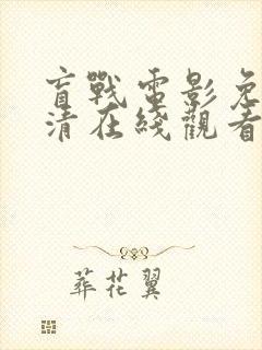 盲战电影免费高清在线观看封面