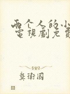 两个人的小森林 电视剧免费观看