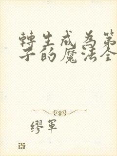 转生成为第七王子的魔法全解