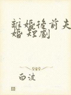 离婚后前夫求复婚 短剧