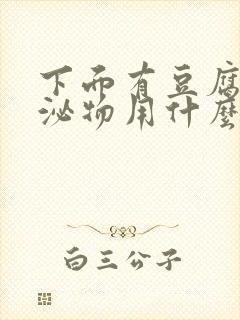 下面有豆腐渣分泌物用什么药