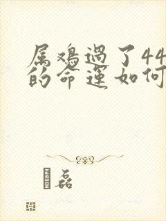 属鸡过了44岁的命运如何