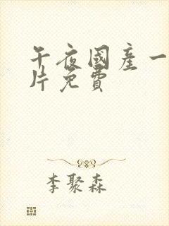 午夜国产一级r片免费封面