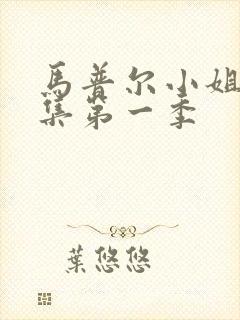 马普尔小姐探案集第一季