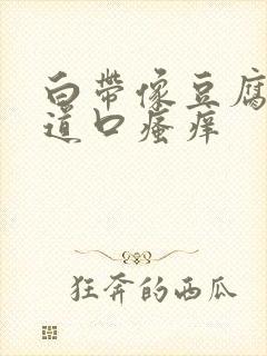 白带像豆腐渣阴道口瘙痒