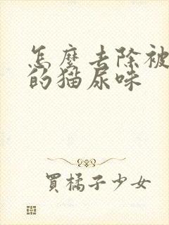 怎么去除被子上的猫尿味封面