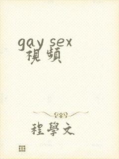 gay sex 视频