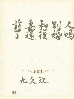 前妻和别人睡过了还复婚吗封面