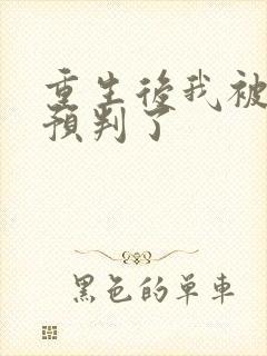 重生后我被渣攻预判了